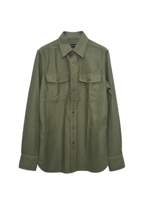 TOM FORD cotton shirt - Green