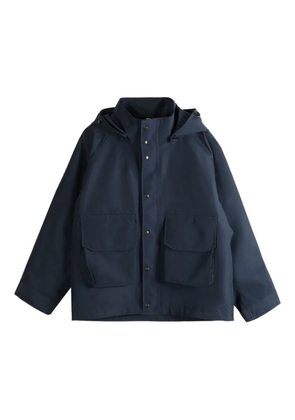 Nanamica x Gore-Tex flap-pocket parka coat - Blue