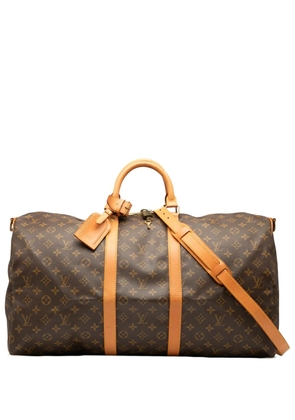 Louis Vuitton Pre-Owned 1993 Monogram Keepall Bandouliere 55 travel bag - Brown