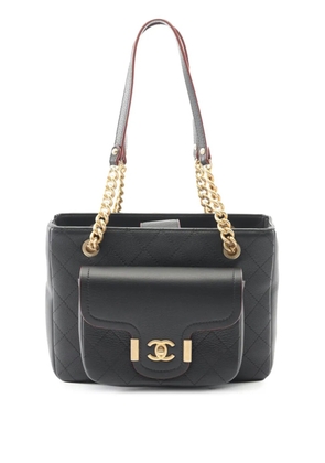 CHANEL Pre-Owned 2018 Small Archi Chic tote bag - Black