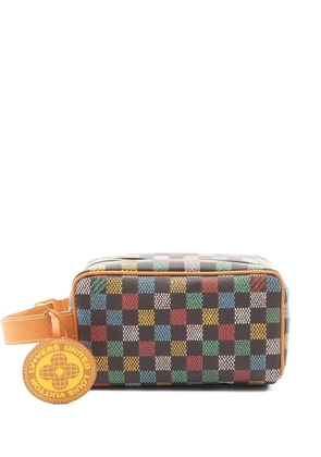 Louis Vuitton Pre-Owned 2021 LV Birds Damier clutch bag - Brown