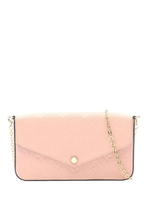 Louis Vuitton Pre-Owned 2021-2025 Monogram Empreinte Pochette Felicie crossbody bag - Pink