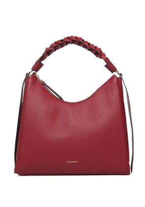 Coccinelle Bohemian braided handle tote bag - Red