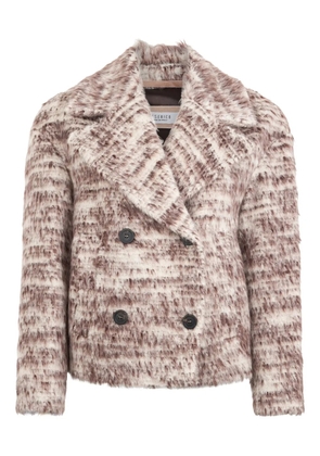 Peserico structured double-breasted blazer - Neutrals