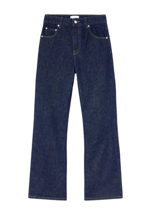 GANNI bootcut jeans - Blue