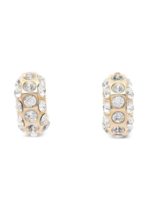 Christian Dior Pre-Owned 2010s rhinestone earrings - Gold