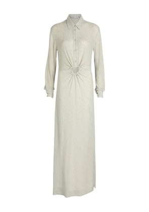 Christopher Esber Imber cut-out maxi shirt dress - Neutrals