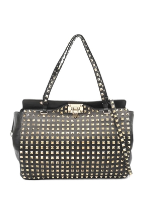Valentino Garavani Pre-Owned 2000s Rockstud leather handbag - Black
