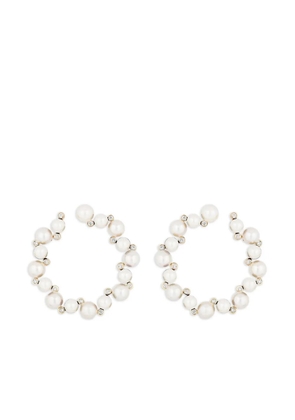 Mason and Books Scattered Love hoop earrings - Gold