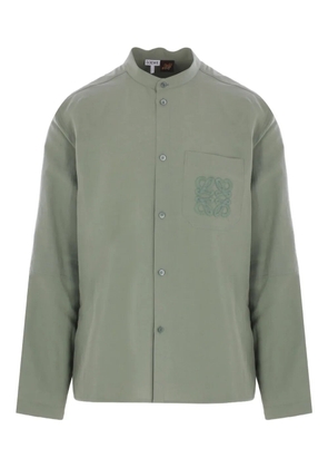 LOEWE Anagram-motif shirt - Green