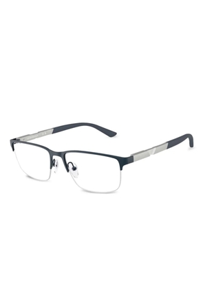 Emporio Armani square-frame glasses - Blue
