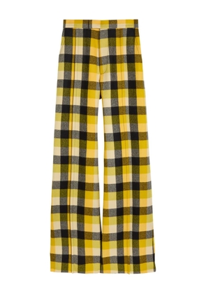 Vivienne Westwood checked trousers - Yellow