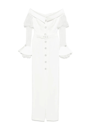 SILK LOVE & LACE Andrea dress - White