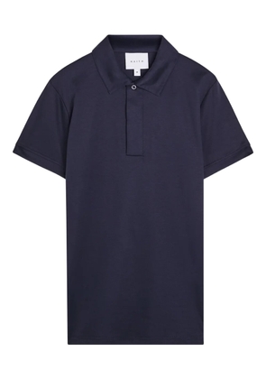 RAITH button-collar polo shirt - Blue