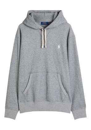 Polo Ralph Lauren waffle hooded sweatshirt - Grey