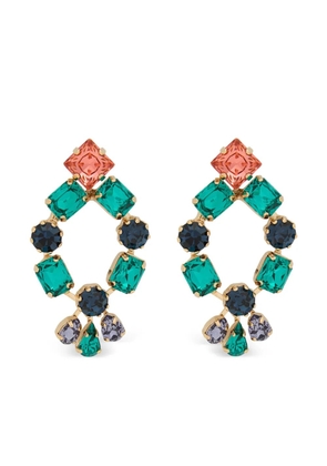 Rosantica embellished drop earrings - Gold
