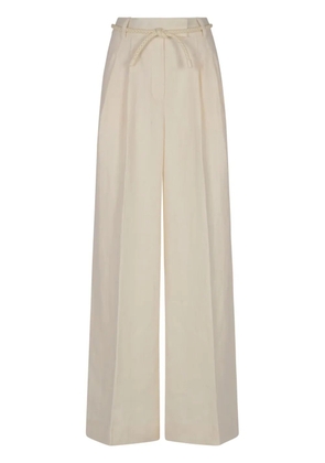 ZIMMERMANN Crush trousers - Neutrals