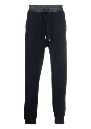 ETRO logo-patch track pants - Blue