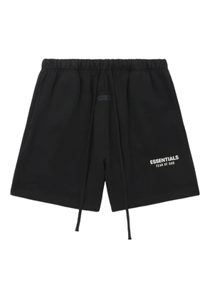 FEAR OF GOD ESSENTIALS drawstring-fastening track shorts - Black