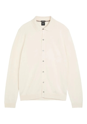 BOSS buttoned cardigan - Neutrals