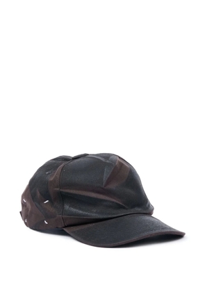 Maison Margiela stitching-detail baseball cap - Brown