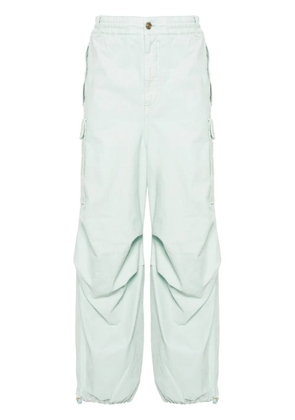 Marni low-waist cargo pants - Blue