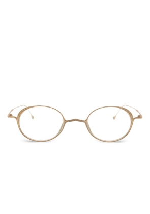 Rigards oval-frame glasses - Gold