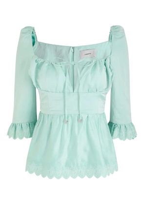 Coperni scoop-neck top - Blue