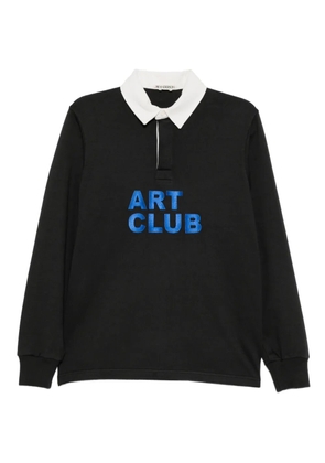JW Anderson Art Club polo top - Black