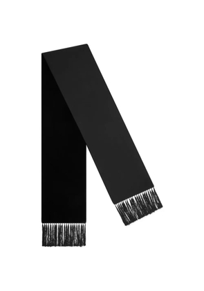 TOM FORD fringed scarf - Black