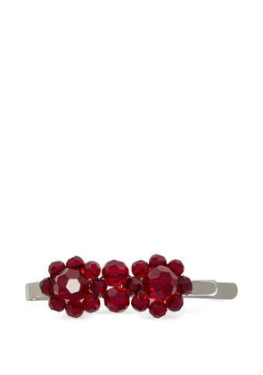 Simone Rocha flower-design hair clip - Red