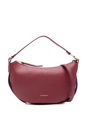 Coccinelle zip leather tote bag - Red