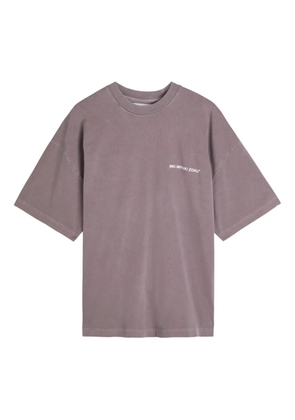 MKI Miyuki Zoku short-sleeve logo T-shirt - Grey