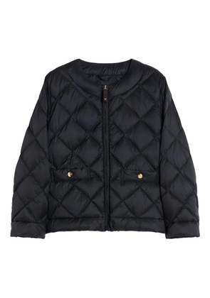 Max Mara quilted button-fastening jacket - Black
