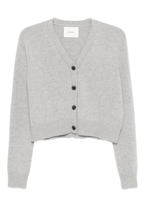 Lisa Yang Marion button-front cropped cardigan - Grey