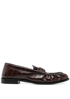 Saint Laurent Supple loafers - Brown