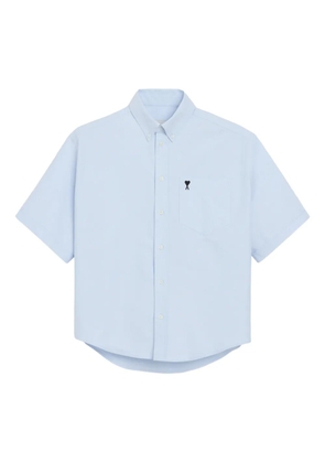 AMI Paris short-sleeve shirt - Blue