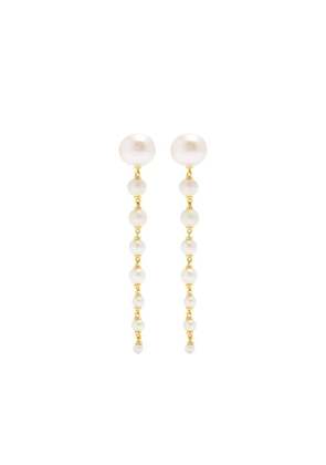 RAGBAG STUDIO Lumora Chandelier pearl drop earrings - Gold