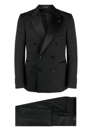 Tagliatore double-breasted dinner suit set - Black