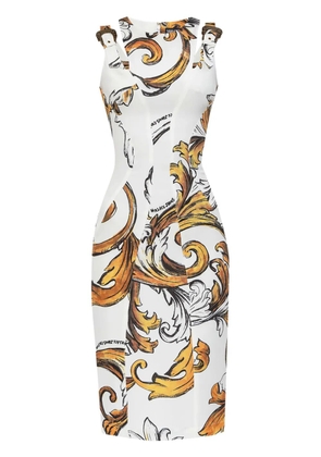 Versace Jeans Couture Outline Barocco dress - White