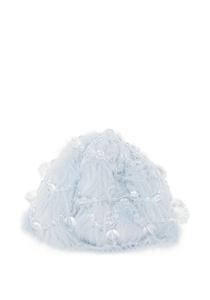 ROCKFISH x Susan Fang furry bubble hat - Blue