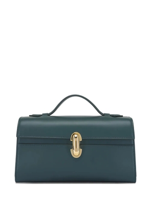 Savette Symmetry logo-detail tote bag - Green