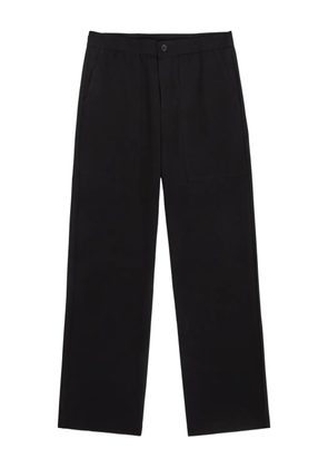 RAITH wide-leg trousers - Black
