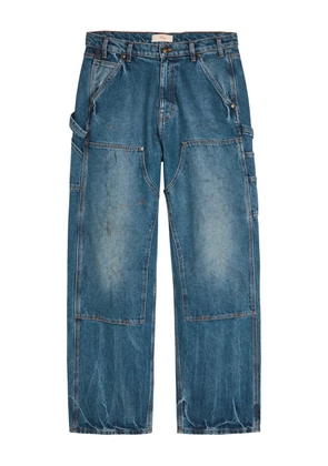 Cherry LA paint-splatter jeans - Blue