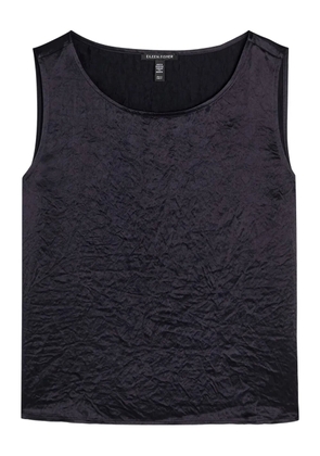Eileen Fisher textured sleeveless blouse - Blue