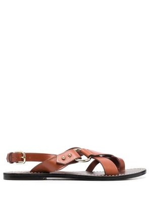 Soeur Florence leather sandals - Brown