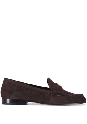Veronica Beard suede loafers - Brown