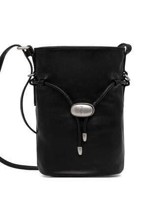 Trussardi small Amuleto bucket bag - Black