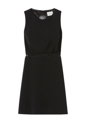 Claudie Pierlot lace-insert sleeveless dress - Black
