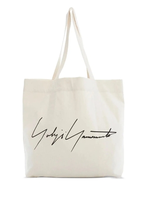 Discord Yohji Yamamoto Signature tote bag - Neutrals